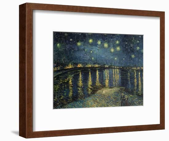 Starry Night over the Rhone, c.1888-Vincent van Gogh-Framed Premium Giclee Print