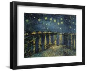 Starry Night over the Rhone, c.1888-Vincent van Gogh-Framed Premium Giclee Print