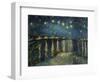 Starry Night over the Rhone, c.1888-Vincent van Gogh-Framed Premium Giclee Print