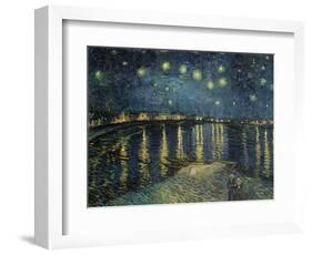 Starry Night over the Rhone, c.1888-Vincent van Gogh-Framed Premium Giclee Print