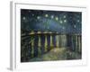 Starry Night over the Rhone, c.1888-Vincent van Gogh-Framed Premium Giclee Print