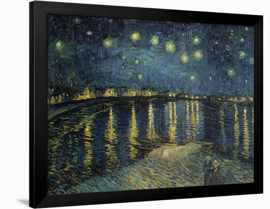 Starry Night over the Rhone, c.1888-Vincent van Gogh-Framed Premium Giclee Print