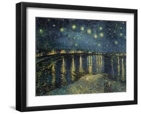 Starry Night over the Rhone, c.1888-Vincent van Gogh-Framed Giclee Print