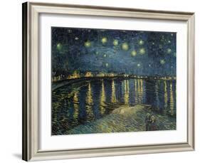 Starry Night over the Rhone, c.1888-Vincent van Gogh-Framed Giclee Print