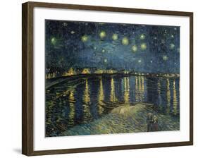 Starry Night over the Rhone, c.1888-Vincent van Gogh-Framed Giclee Print