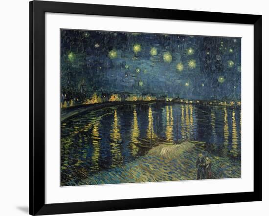 Starry Night over the Rhone, c.1888-Vincent van Gogh-Framed Giclee Print