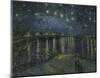 Starry Night Over the Rhone-Vincent van Gogh-Mounted Giclee Print
