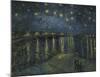 Starry Night Over the Rhone-Vincent van Gogh-Mounted Art Print