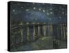 Starry Night Over the Rhone-Vincent van Gogh-Stretched Canvas