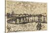 Starry Night over the Rhône-Vincent van Gogh-Stretched Canvas