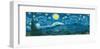 Starry Night Panorama-Vincent van Gogh-Framed Art Print