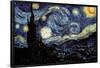 Starry Night-Vincent van Gogh-Framed Poster