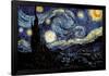 Starry Night-Vincent van Gogh-Framed Poster