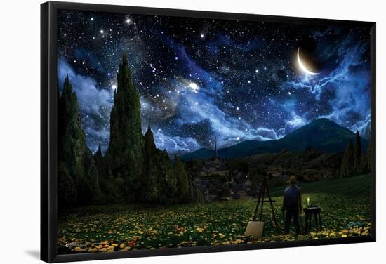 Starry Night-null-Framed Poster