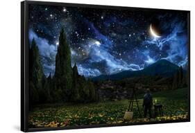 Starry Night-null-Framed Poster