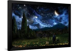 Starry Night-null-Framed Poster