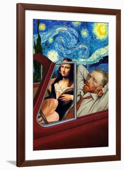 Starry Night-Barry Kite-Framed Art Print