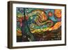 Starry Night-Dean Russo-Framed Premium Giclee Print