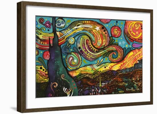 Starry Night-Dean Russo-Framed Giclee Print