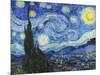 Starry Night-Vincent Van Gogh-Mounted Art Print