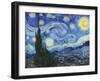 Starry Night-Vincent Van Gogh-Framed Art Print