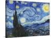 Starry Night-Vincent Van Gogh-Stretched Canvas