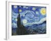 Starry Night-Vincent Van Gogh-Framed Art Print