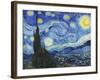 Starry Night-Vincent Van Gogh-Framed Art Print