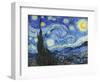 Starry Night-Vincent Van Gogh-Framed Art Print