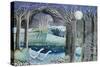 Starry River-Lisa Graa Jensen-Stretched Canvas