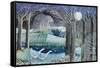 Starry River-Lisa Graa Jensen-Framed Stretched Canvas