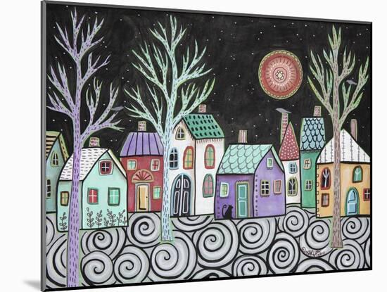 Starry Sky 1-Karla Gerard-Mounted Giclee Print