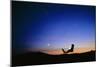 Starry Sky And Stargazer-David Nunuk-Mounted Photographic Print