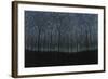 Starry Trees-James W. Johnson-Framed Giclee Print