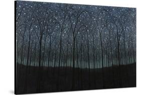 Starry Trees-James W. Johnson-Stretched Canvas