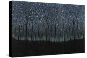 Starry Trees-James W. Johnson-Stretched Canvas