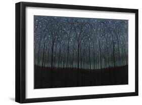 Starry Trees-James W. Johnson-Framed Giclee Print