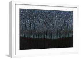 Starry Trees-James W. Johnson-Framed Giclee Print