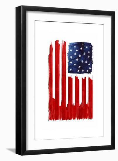 Stars and Buildings-Robert Farkas-Framed Giclee Print