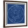 Stars and Constellations Chart-null-Framed Premium Giclee Print