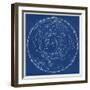 Stars and Constellations Chart-null-Framed Art Print