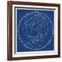 Stars and Constellations Chart-null-Framed Art Print