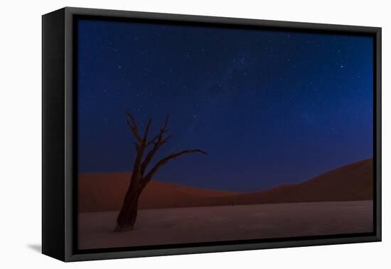 Stars and Dunes-Ali Khataw-Framed Stretched Canvas