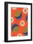 Stars and Moon, Abstract Pattern-Found Image Holdings Inc-Framed Photographic Print