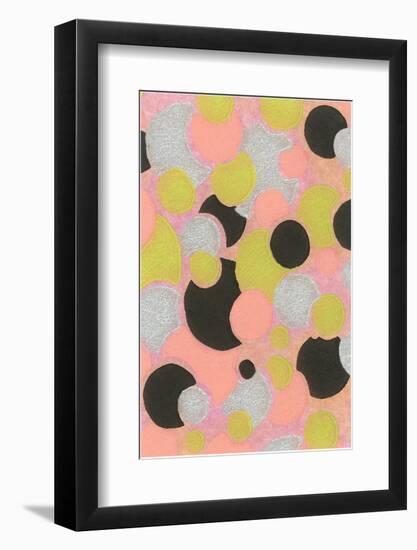 Stars and Moon, Abstract Pattern-Found Image Holdings Inc-Framed Photographic Print