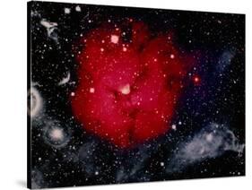 Stars and Nebula-Terry Why-Stretched Canvas