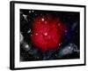 Stars and Nebula-Terry Why-Framed Photographic Print