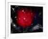 Stars and Nebula-Terry Why-Framed Photographic Print