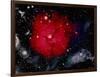 Stars and Nebula-Terry Why-Framed Photographic Print