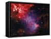 Stars and Nebula-Terry Why-Framed Stretched Canvas